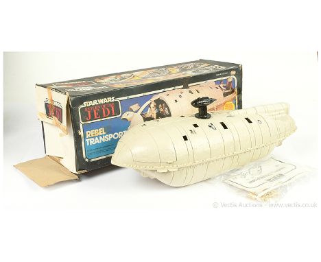 Palitoy Star Wars vintage Return of the Jedi Rebel Transport, Excellent complete, within Good opened box, includes Gas Masks,
