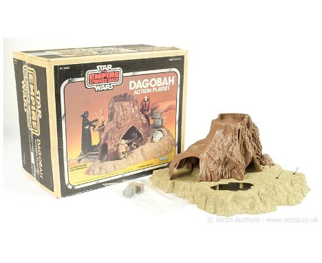 Kenner Star Wars vintage The Empire Strikes Back Dagobah Play-set, Good (missing lever and foam perished), within Good opened