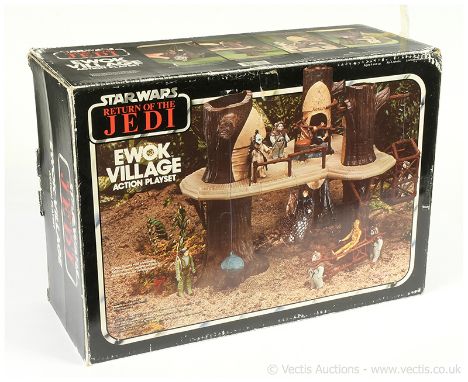 Palitoy Star Wars vintage Return of the Jedi Ewok Village, Excellent complete, within Good opened box.