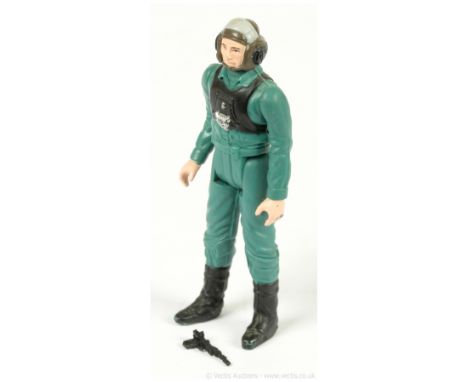 Kenner Star Wars vintage A-Wing Pilot 3 3/4" figure, Good Plus complete.