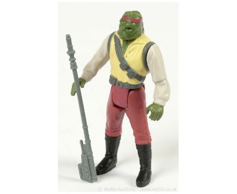 Kenner Star Wars vintage Barada 3 3/4" figure, Good Plus complete.