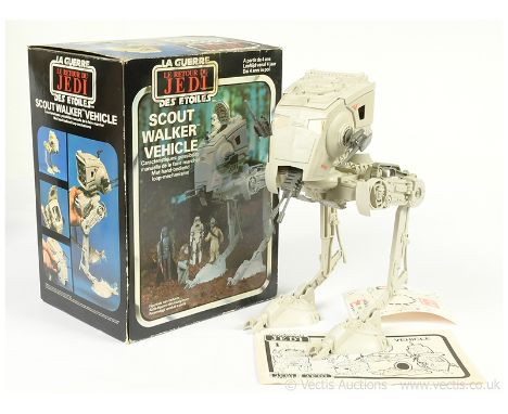 Palitoy Star Wars vintage Return of the Jedi Scout Walker, Excellent complete, within Good Plus opened box, includes instruct