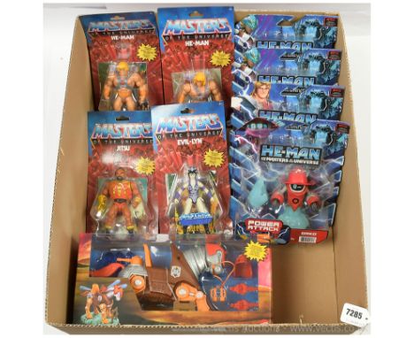 Quantity of Mattel Masters of the Universe and He-Man and The Masters of the Universe Power Attack figures x nine includes St