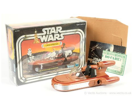 Kenner Star Wars vintage Landspeeder, Excellent complete, within Good Plus opened box, includes leaflet, catalogue and insert