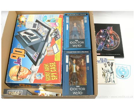 Big Chief Studios BBC Doctor Who Vinyl figures x two, both within Near Mint sealed packaging. Marvel Avengers Infinity Wars C