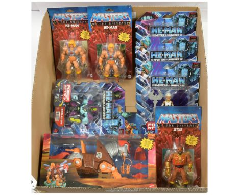 Quantity of Mattel Masters of the Universe and He-Man and The Masters of the Universe Power Attack figures x eight includes S