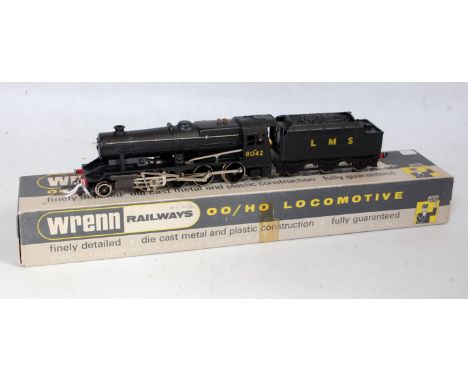A Wrenn Railways W2260 LMS maroon 'Royal Scot' renamed 'Black Watch' engine and tender, packer No. 1 Ref. No. 04243 on box ba