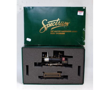 Bachmann Spectrum Ref. No. 25214 ON30 narrow gauge 2-6-0 engine and tender Pennsylvania black No. 9687 (NM-BG)
