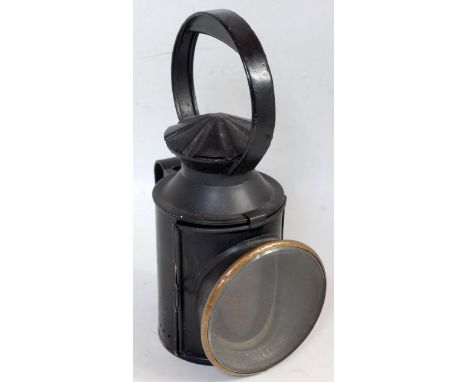 An LNER loco hand lamp impressed IPS 1287, the IPS representing Ipswich loco shed