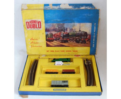 Two Hornby Dublo 2-rail sets: 2035 Pullman train SR comprising Barnstaple loco and tender, 3 Pullman coaches and track, all (