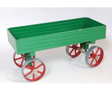 Three various loose Mamod live steam traction engines and related accessories to include a TE1A traction engine, together wit
