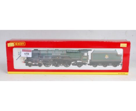 A Hornby R2231 4-6-2 engine and tender 'Duchess of Rutland' with instructions (NM-BNM)