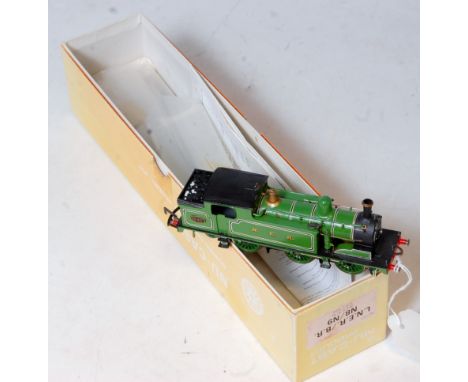 An NER green class N8/N9 0-6-2 tank engine No. 1645 built from a Nu-Cast whitemetal kit (G)