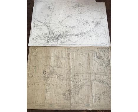 THIRTY 1:2500 ORDNANCE SURVEY MAPS featuring West Buckland, West Monkton, Dommett, Turlbear, Stoke St Mary, Chilton Trintity,