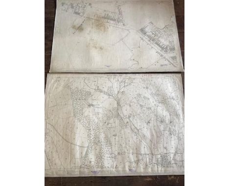 THIRTY 1:2500 ORDNANCE SURVEY MAPS featuring East Chinook. Dunkerswell, Broad Hembury, Frome, Taunton Cotlake Hill, Yarcombe,