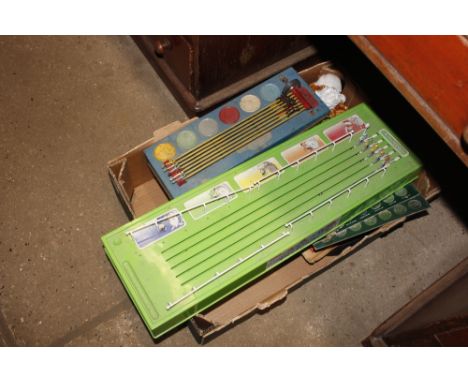A box of various vintage and other games 