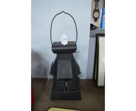 WWII Railway Guard Hand Lamp - Ministry of Supply Issue 