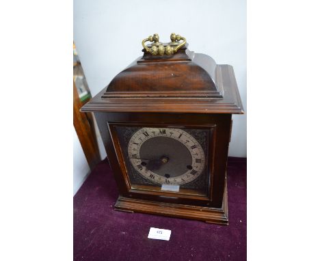 Large Mahogany Cased Carriage Clock 