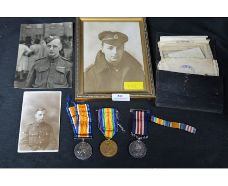 WWII Military Group - Royal Army Medical Corps Including Military Medal, etc. 