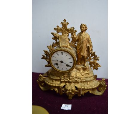 Decorative Continental Mantel Clock 