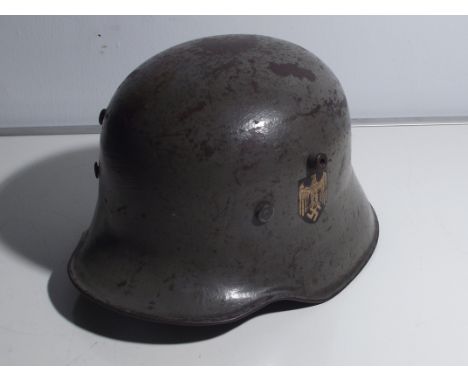 German WWII military helmet  