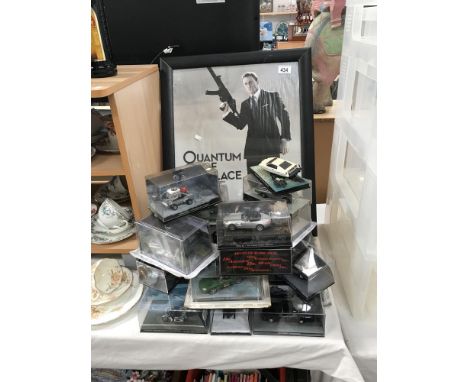 A quantity of James Bond 007 collectors Diecast model cars