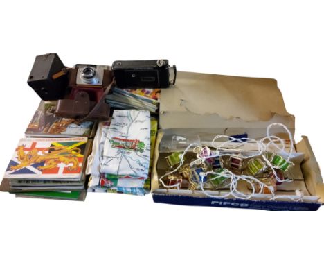 Christmas Time - a set of&nbsp;Pifco fairy coach lights, boxed;&nbsp; Brooke Bond tea cards;&nbsp; &nbsp;cameras;&nbsp; etc