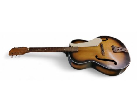 A mid 20th cenrtury Kay Archtop accoustic guitar, c.1950