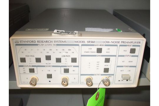 Stanford Research Systems; M# Sr560; Low Noise Preamplifier