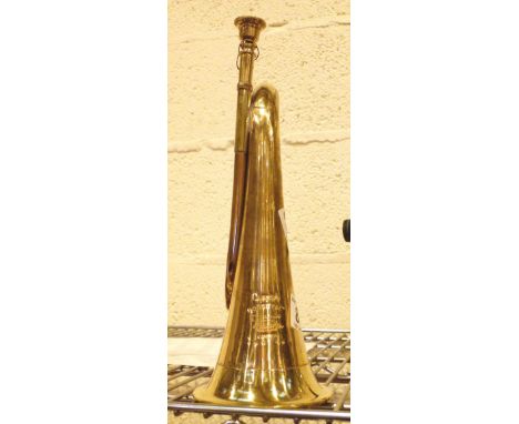 BRASS BUGLE. Brass Boosy bugle, L: 29 cm