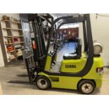 Clark 2,700 lb. Cap. Model CMC-18 LP Fork Lift Truck, S/N: CMC158L-0648-6853KF; with 3-Stage Mast,
