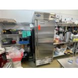 Entrée SI Model CFX-1 Stainless Steel Single Door Freezer, S/N: 6156 1712 1805 0301, 82” x 29” x