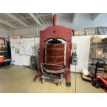 Criveller Model CEP Sirio 90 Hydraulic Vertical Cider and Wine Press, S/N: 990036 (1999); with