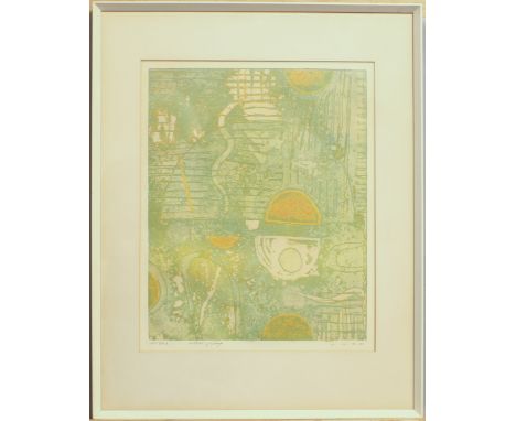 Mati Basis (Israeli, b.1933)
Orange and lime abstracts
screenprint, artists proof, signed and inscribed lower margin
15&frac1