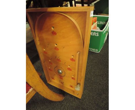 A bagatelle board