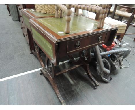 A pair of late 20th century Regency style sofa/coffee tables