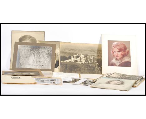 PORTRAIT STUDIES by GILBERT ADAMS (1906-1996) British Photographer. A large collection of original vintage studio portraits a