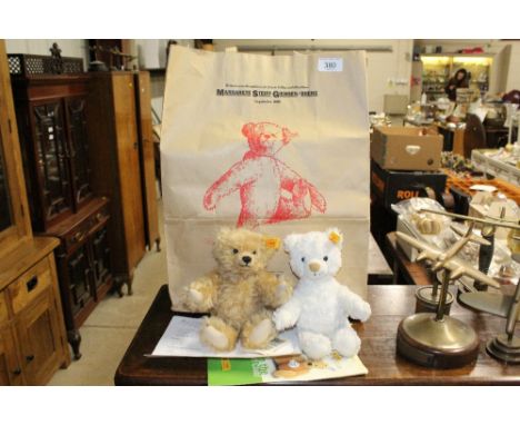 Two small Steiff Teddy Bears