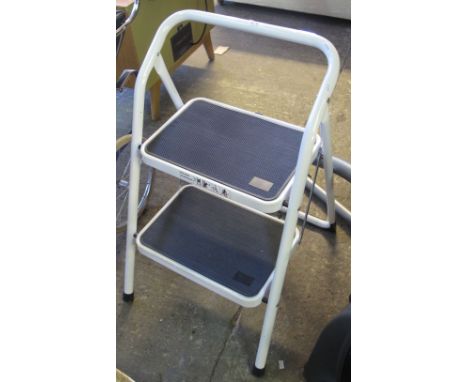 Small folding step ladder. 