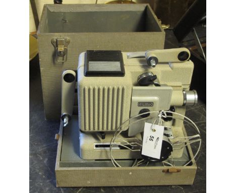 Cased Eumig T8 automatic projector.