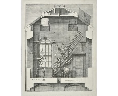 Marinoni (Giovanni Jacopo de). De astronomica specula domestica et organico apparatu astronomico libri duo, 1st edition, 2nd 