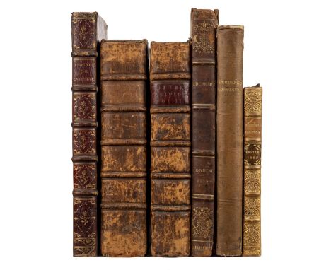 Terence. Publii Terentii Afri Comoediae, Birmingham: John Baskerville, 1772, a little minor spotting, presentation inscriptio