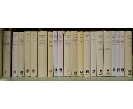 Corpus Rubenianum Ludwig Burchard , 20 volumes, 1968-97, numerous monochrome illustrations, all original black cloth gilt in 