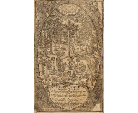 Parkinson (John). Paradisi in sole Paradisus Terrestris..., second impression much corrected and enlarged, London: printed by