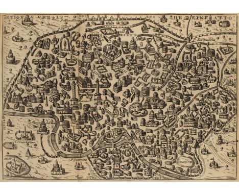 Piranesi (Giovanni Battista, &amp; others). Roma antica distinta per regioni, secondo l'esempio di Sesto Rufo, Vittore, e Nar