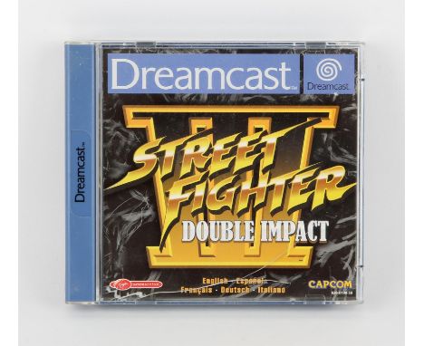 Sega Dreamcast Street Fighter 3: Double Impact (PAL) Game is without its manual, boxed and untested 