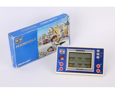 Nintendo Game & Watch Manhole [NH-103] handheld console from 1983 (missing instructions/inserts) Item is tested as working (2