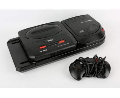 Sega Mega-CD 2 with Mega Drive 2 console bundle (PAL) Console comes with 1 official controller and official power supply All 