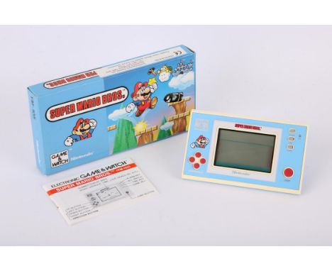 Nintendo Game & Watch Super Mario Bros. [YM-105] handheld console from 1988 (complete and boxed) Item is tested as working (2