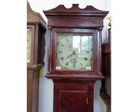 A 19thC longcase clock with "Beal, Fairford" to face